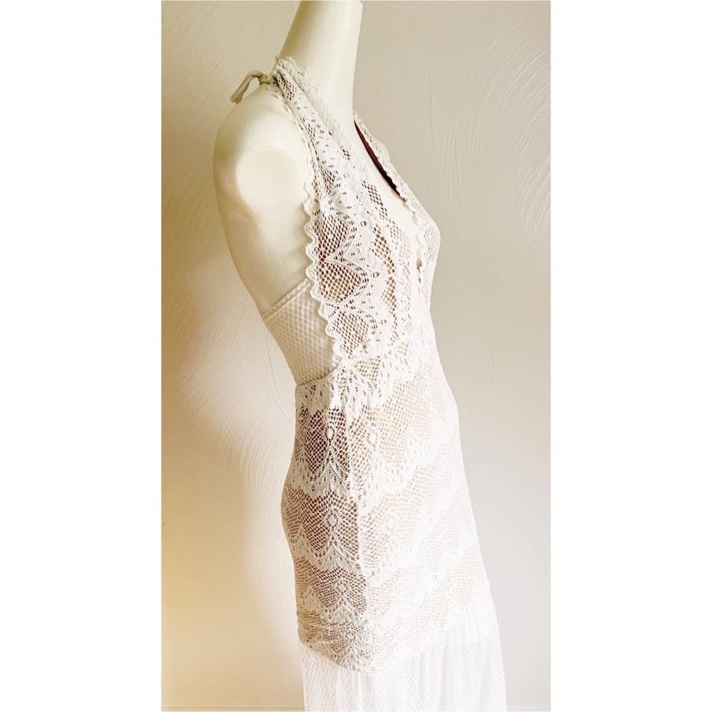 Nightcap White Lace Maxi Dress - Picture 4 of 16